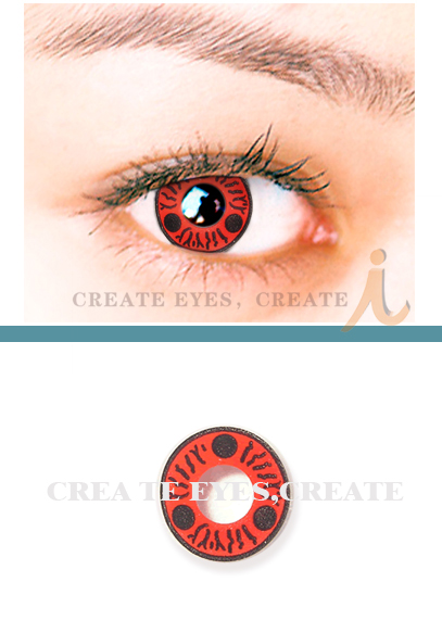 Itachi Anime Cosplay Contacts (PAIR)
