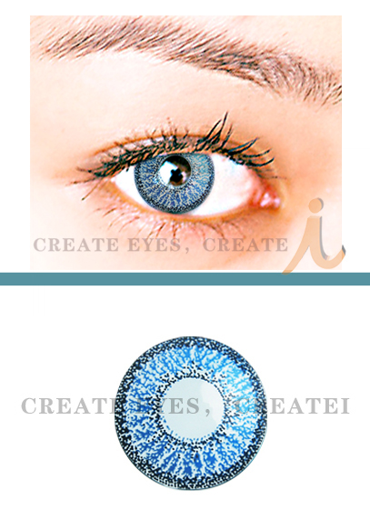 Shining Blue Color Contact Lenses ( Pair )