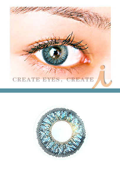 Blue Triple Colored Contacts (PAIR)