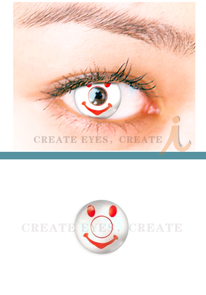 Smiling Crazy Contact Lens(PAIR)