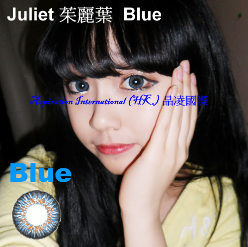 MI Juliet Blue Colored Contacts (Pair)