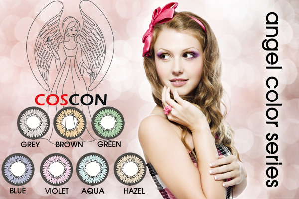 ANGEL COLOR COLORED CONTACTS (7 PAIRS)
